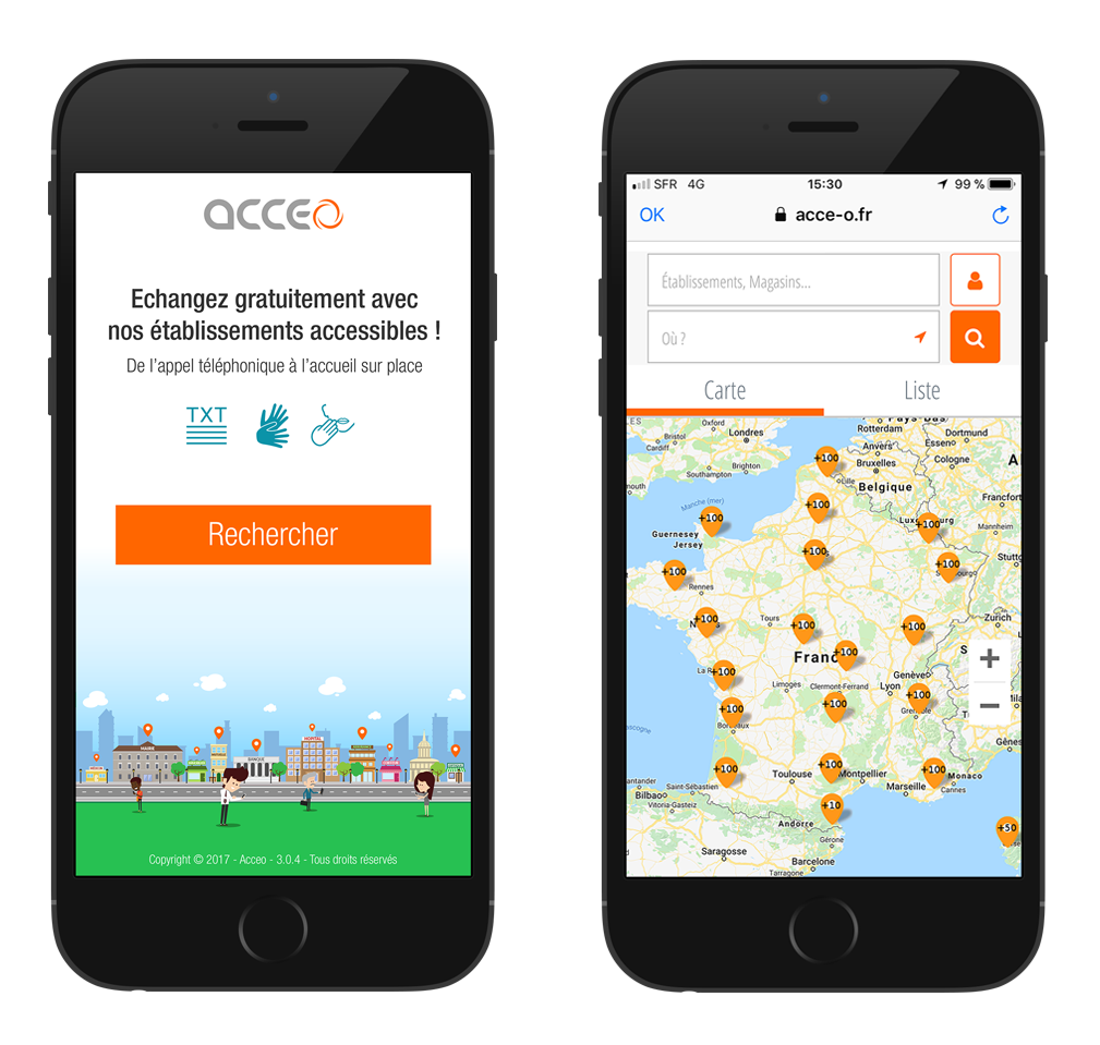 Acceo, accessibilité pour les sourds ou malentendants