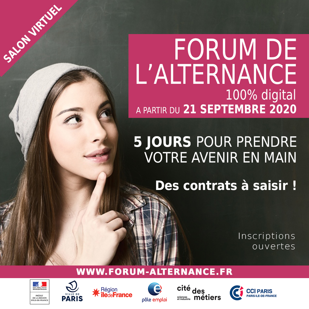 FORUM DE L’ALTERNANCE en ligne 09 2020