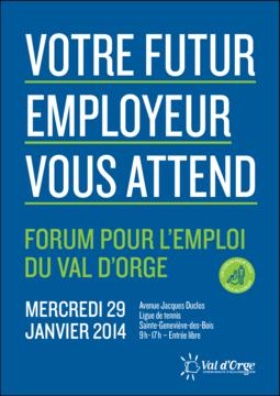 Forum emploi Sainte Geneviève des Bois